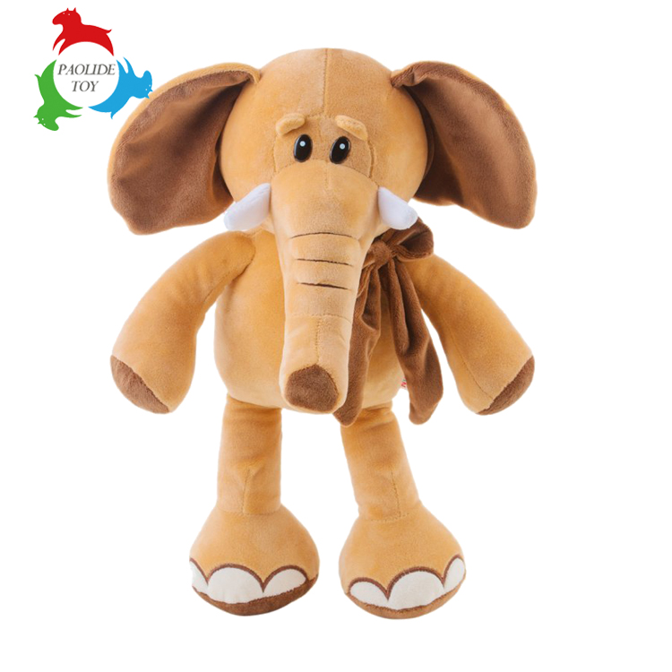 Soft animal cartoon stuffed elephant plush toy