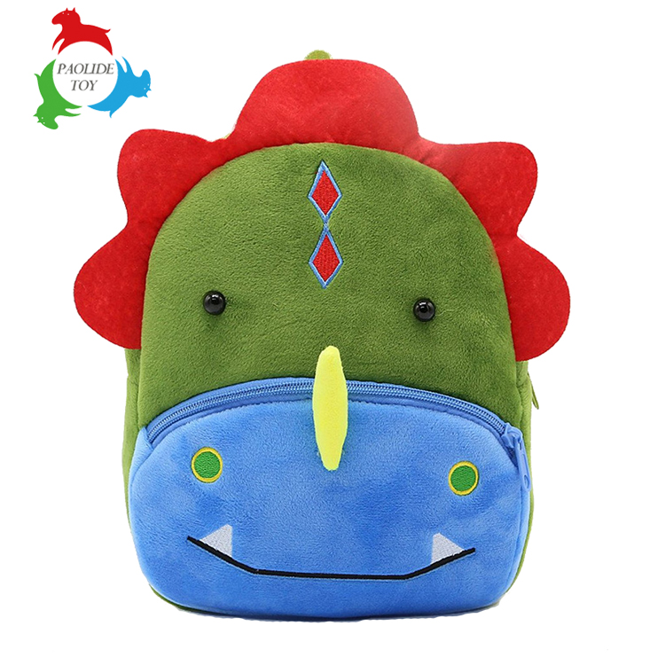 High quality cartoon animal plush toys children's bag