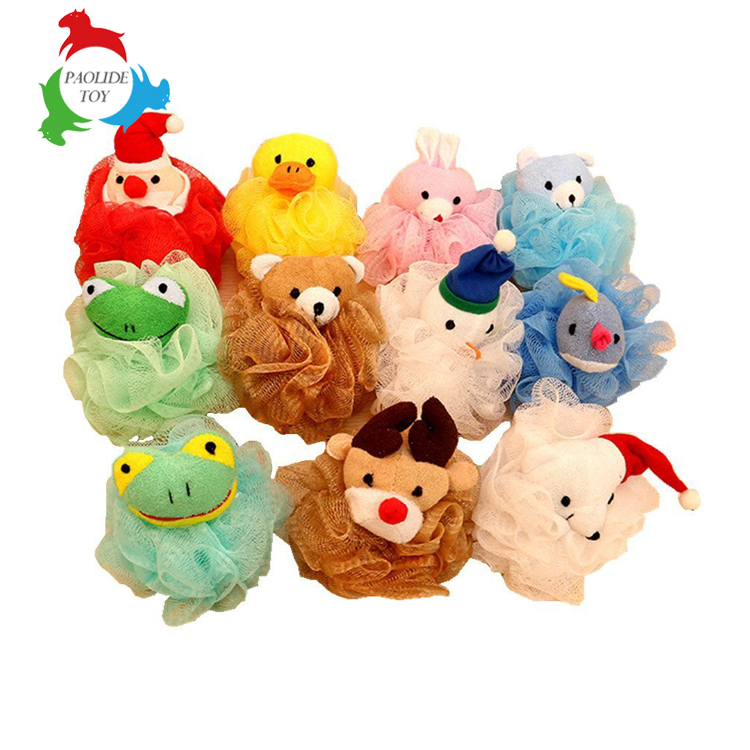 Paolide toy custom wild animal sponge puff in assorted styles 