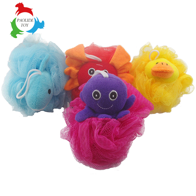 Paolide toy custom wild animal sponge puff in assorted styles 