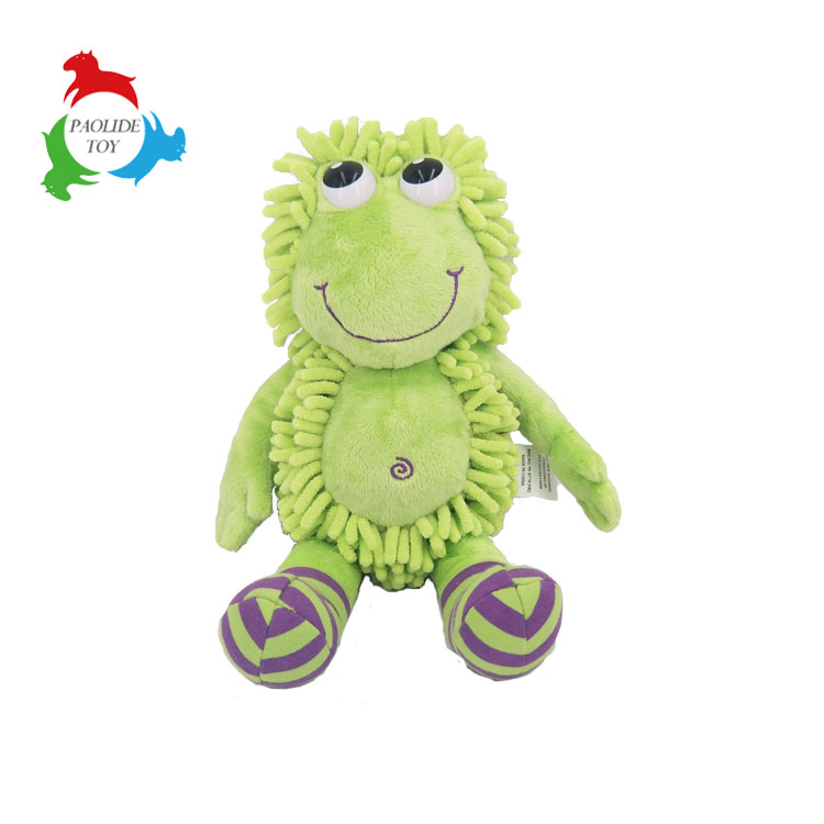  Car decorations gift chenille material creative cartoon frog cleaning duster