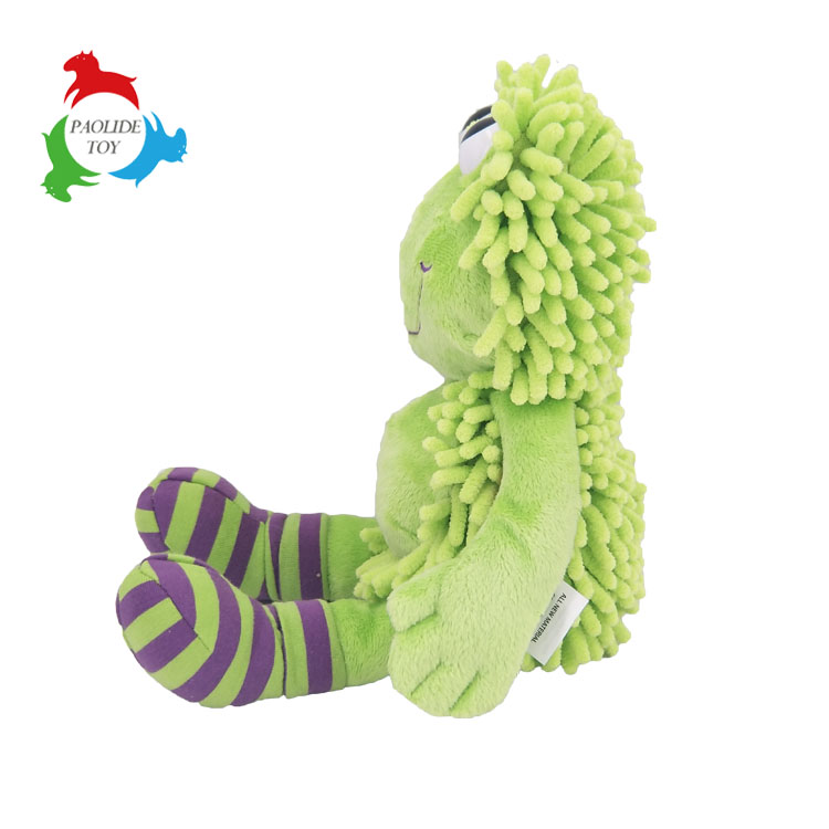  Car decorations gift chenille material creative cartoon frog cleaning duster